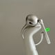 thumbnail image 4 of Herramientas y mejoras para el hogar Alivio del estrés Anillo de madera con forma de pez Juguetes antiestrés Anillos sensoriales para los dedos Juguetes sensoriales para la ansiedad Anillo para adulto, 4 of 9
