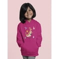 thumbnail image 2 of Kangaroo Doodle Safari Hoodie Juniors -Image by Shutterstock,  Small, 2 of 4
