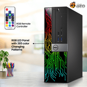 Dell OptiPlex Desktop Computers, Intel Core i5, 8GB, 512GB SSD, Black (Restored )