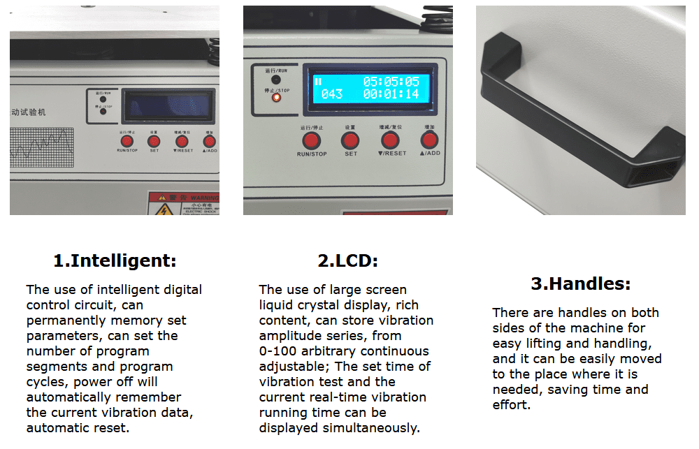 Electromagnetic Vibration Table Electronic Vibration Testing Machine Fixed Frequency