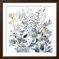 thumbnail image 2 of Art.com Indigo & Ochre I Art Print by Victoria Borges, Brown Frame Wall Art, 38" x 38", 2 of 5