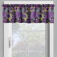 thumbnail image 4 of Ambesonne Paisley Valance & Curtain, Colorful Abstract Geometry, 55"x30", Multicolor, 4 of 7