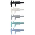 thumbnail image 3 of Herramienta de medición de calibrador de 5 uds. De 150mm, calibrador Vernier de medición precisa para bricolaje, hogar, blanco, 3 of 6