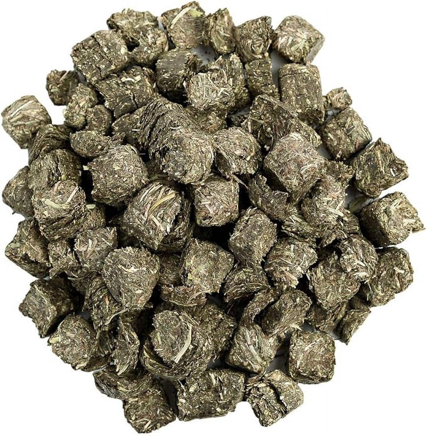 Small Pet Select - Straight Timothy Hay Cubes - 100% All Natural Timothy Hay, Not Blended - Delivered Fresh, Guarantee, (1 lb)