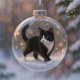 thumbnail image 2 of CaiYueKe Christmas Cat Ornaments Set Cute Kitty Tree Decorations Holiday Pet Pendant Collection Festive Animal Decor for Cat Lovers Home Party Supplies, 2 of 4