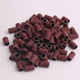 thumbnail image 3 of 200 piezas de bandas de lijado Taladro de uñas Anillo de lijado Pulidora de cabeza de pulido Suministros esenciales Círculo de arena Herramienta de manicura (100 piezas para una bolsa 150 #), 3 of 5