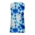 thumbnail image 5 of Nrmvnmi Plus Size Tank Tops for Women V Neck Sleeveless Tie Dye Shirt Casual Summer Solid Color Oversized Tanks Mothers Day Gifts, 5 of 5