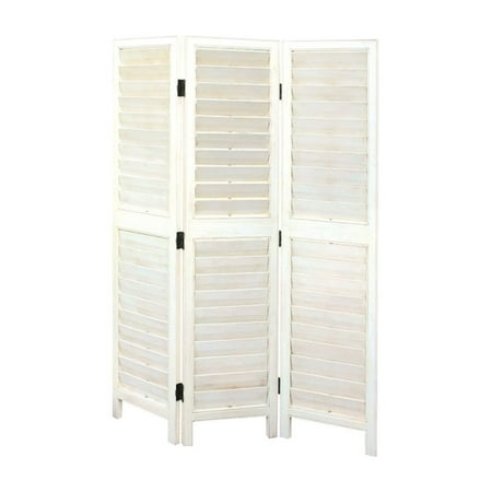 Adjustable Venetian 72 inch Room Divider in White ...