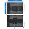 thumbnail image 3 of Extra Large Mesh Ball Bag,Soccer Ball Bags for Coaches,Adjustable Drawstring Ball Bag Waterproof Equipment Bag with Strap for Basketball Volleyball Soccer Rugby Net Ball Carrying, 3 of 6