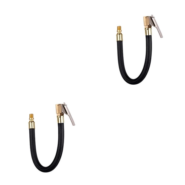 Speravity Tubo de extensión para inflar neumáticos de bicicleta, extensor de válvula de bomba de aire para bicicleta, convertidor roscado, inflado de 10cm 2piezas Speravity CBP296869
