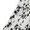 White, variant on LWavelet Women Floral Print Tiered Maxi Skirt Elastic Drawstring Waist Boho Long Skirt Blue M