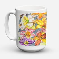 Day Lillies Coffee Mug 15 oz
