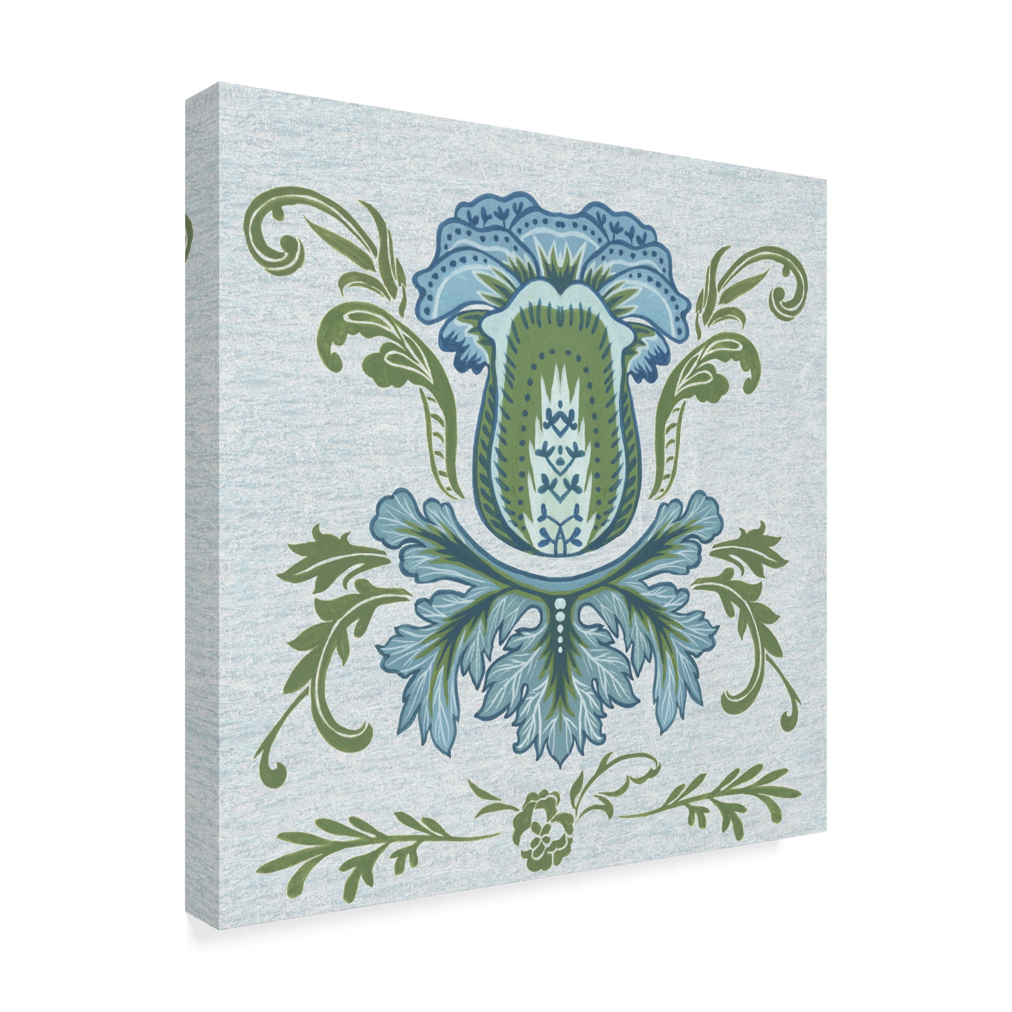 Trademark Fine Art 'Serene Chintz III' Canvas Art by Melissa Wang