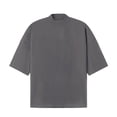 thumbnail image 3 of T Shirts for Man Summer Heavyweight Short Sleeve Neck Loose Drop Shouder Basic Plain Cotton Tshirts Mens Tees, 3 of 9