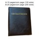 thumbnail image 4 of Moyic Almacenamiento de monedas de 4x4cm, bolsillos para libros, álbum de colección, carpeta portátil, soporte para dinero, Almacenamiento y organización del hogar 20 páginas 240 bolsillos, 4 of 6