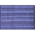 thumbnail image 1 of Ahgly Company Indoor Rectangle Abstract Blue Modern Area Rugs, 8' x 12', 1 of 4