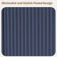 thumbnail image 6 of 64" Modern Fluted Sideboard Buffet Cabinet - Blue Storage Credenza with Adjustable Shelves for Living Room, Kitchen & Dining Room ,31.5" H, 6 of 9