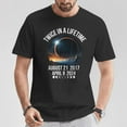 thumbnail image 2 of April 08 2024 T-Shirt, Total Solar Eclipse Celestial Event Tee, Path of Totality Commemorative Shirt for Men, Women, Kids, Astronomy Enthusiast Graphic Apparel, Space, 2 of 3