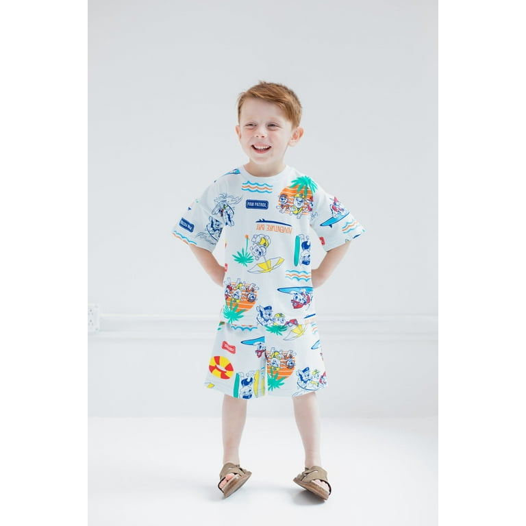 Paw Patrol Chase Marshall Rubble Infant Baby Boys French Terry T