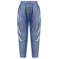 thumbnail image 1 of Yeahdor Kids Girls Shiny Metallic Harem Pants for Jazz Hip Hop Latin Performance Costume,Sizes 2-16, 1 of 7