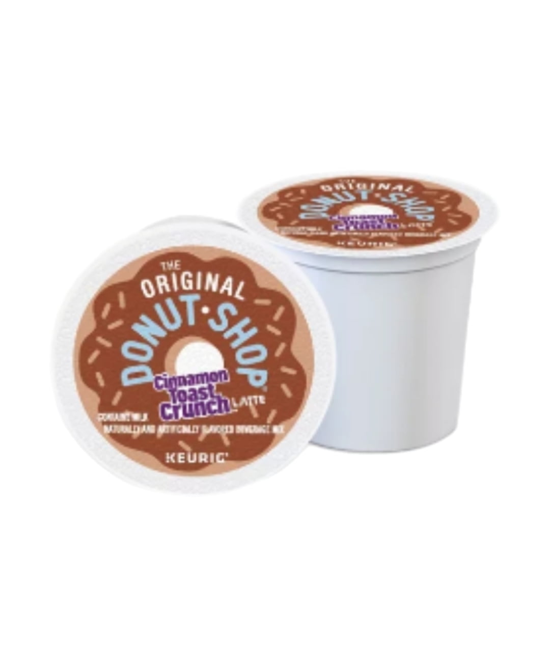 The Original Donut Shop Coffee Cinnamon Toast Crunch Latte K Cup Pods, 40 K Cups Total, Medium Roast