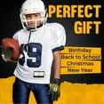 thumbnail image 5 of Youth Football Gloves, Kids Sticky Receiver Gloves,Super Grip Football Glove Best Gift for Boys,Girls, 5 of 6