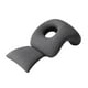 thumbnail image 4 of Almohada para la siesta Almohada facial Almohada de apoyo para el cuello Cojín de descanso Portátil Cómodo Actualización gris oscuro, 4 of 9