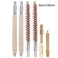 thumbnail image 2 of Juego de cepillos de algodón de cobre para tubo de tubo de caza, juego de herramientas de mantenimiento de herramientas de caza, 22 cabezales de cepillo de 5,56 mm sidaley OD000685-02, 2 of 7