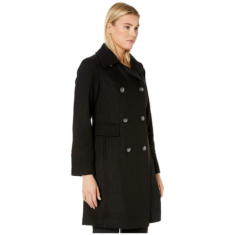 Vince camuto double breasted deals coat