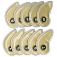 thumbnail image 2 of 10PCS Golf Iron Head Covers, Golf Club Iron Cover Set, PU Waterproof Golfing Accessory with Numbered Label, Universal Scratch Resistant Golf Iron Head Sleeve, Easy to Use, 2 of 7