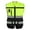Fluorescent Yellow, variant on Men High-Visibility Reflective Vest V-neck Sleeveless Multi Pockets Design Waistcoat Clear ID Pocket Pen Holder Vest Coat,Yellow