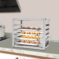thumbnail image 5 of 5-Tire End Load Bun Commercial Dough Baking Full Sheet Pizza Bakers Tray Rack, 5 of 23