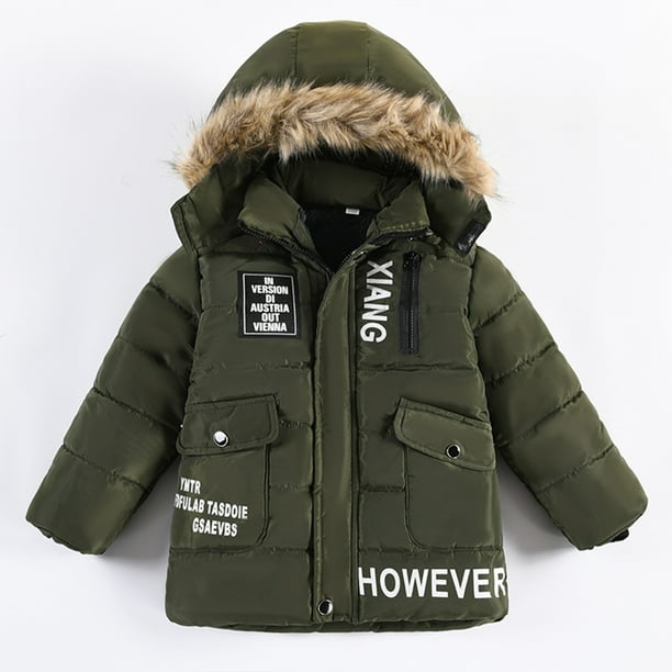 Boys winter coat store size 7