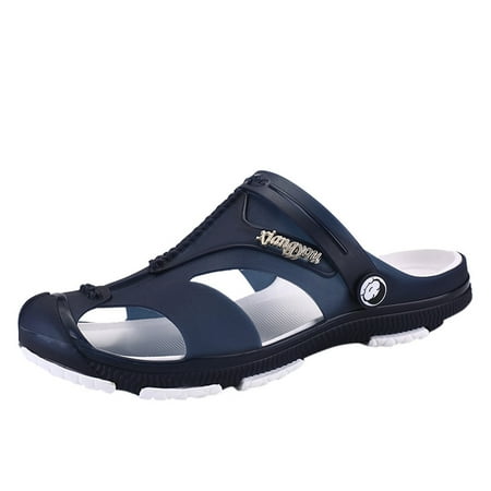 

Wirziis Men s Outdoor Hole Shoes Wading Shoes Summer Fashion Sandals Beach Flip Flop Slippers Clogs Sandals