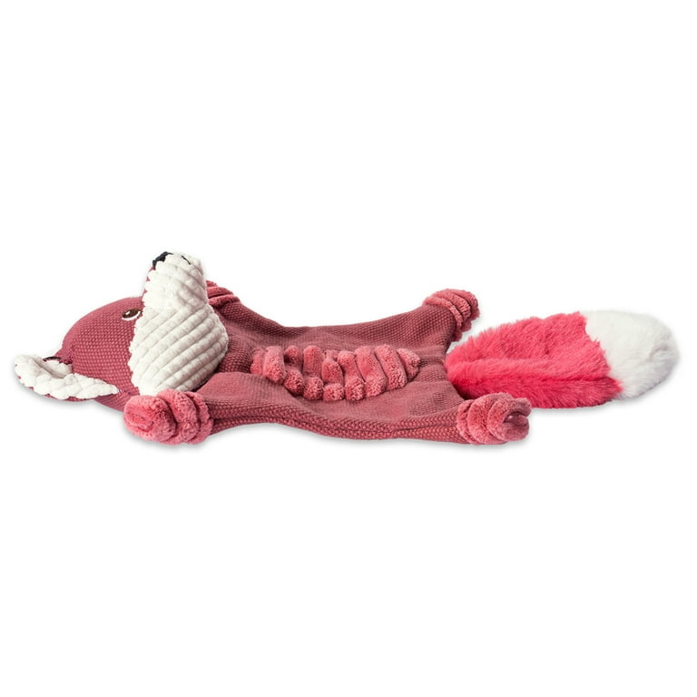 Plush Suede Bubble Ear Koi Fish Squeaking Dog Toy 16