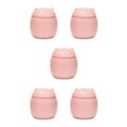 thumbnail image 1 of kurtrusly Large Capacity Ceramic Canisters Cute For Wide Application Ceramics Cat Form Ceramic Tea Jars Cat Shape Storage Jars pink 150ml 5Set, 1 of 6