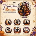 thumbnail image 2 of 2026 Halloween Witch Friendship Diamond Art Window Suncatcher - Halloween Pearl Art Kit, Double-Sided Acrylic Sun Catcher, Diamond Art Hanging Kits for Adults Beginners, 2 of 7