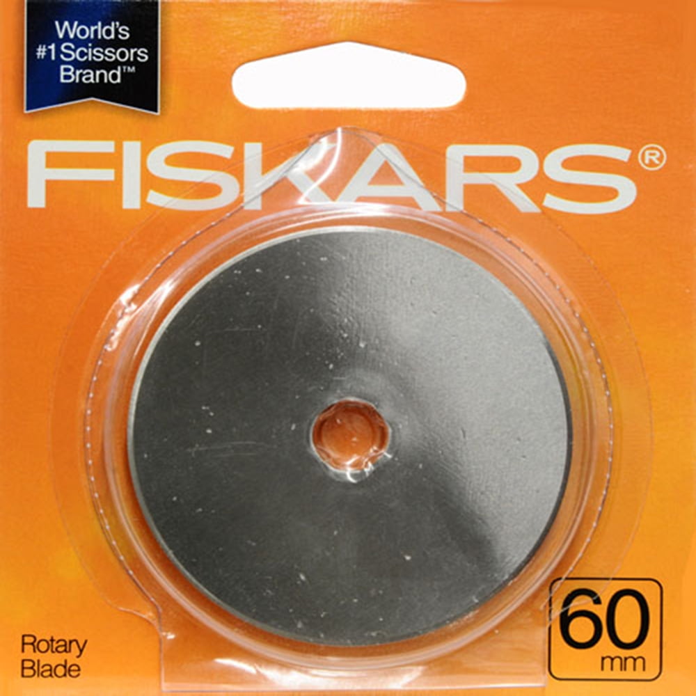 Fiskars 60mm Straight Rotary Replacement Blade, 1 Each