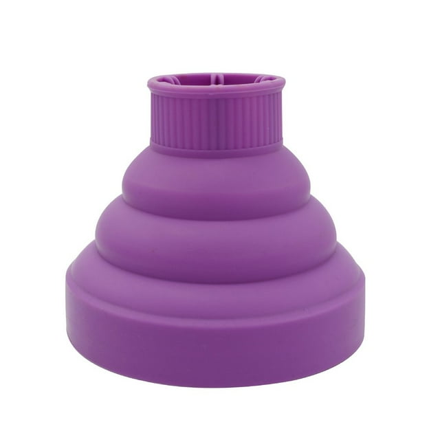 Collapsible Hair Dryer Diffuser Attachment Salon Home Tool Lightweight Foldable Portable Travel Design