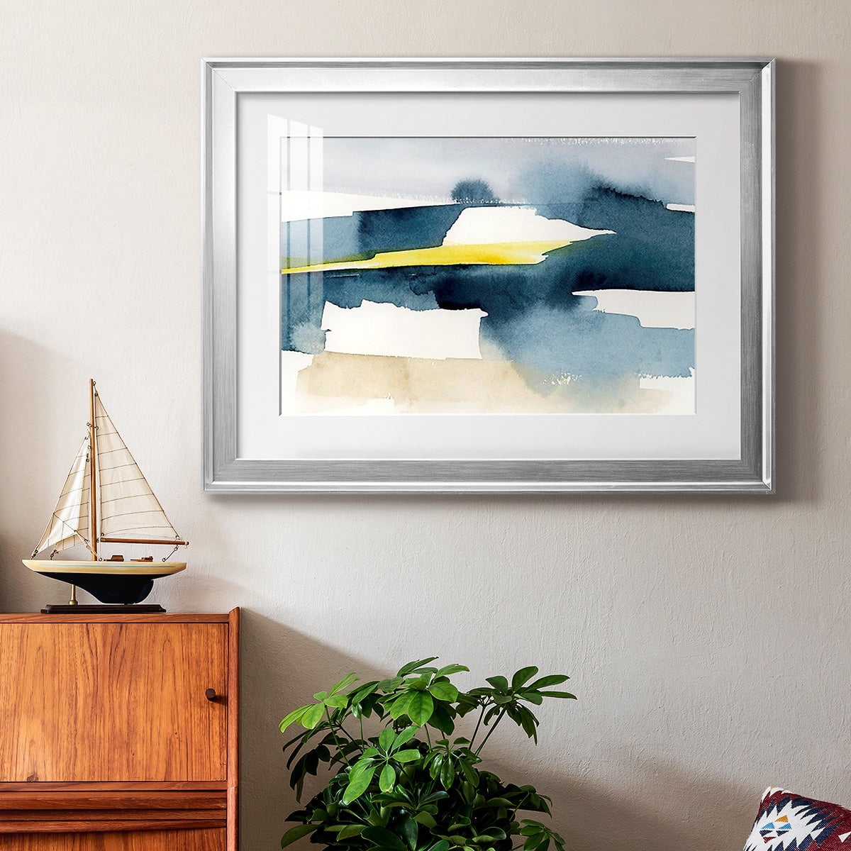 Peeking Sunshine I Premium Framed Print - Ready to Hang