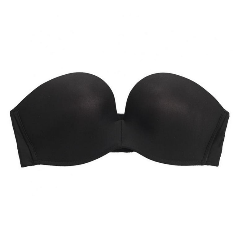 Black Lace Multiway Strapless Bra | New Look