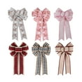 thumbnail image 6 of Famyfamy Nine Ears Red Bow Christmas Decoration Bowknots For Halloween Thanksgiving 41*24CM Festive Party Supplies New Rosettes, 6 of 9