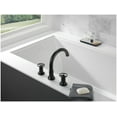 thumbnail image 7 of Delta T2758 Trinsic Deck Mounted Roman Tub Filler - Black, 7 of 7