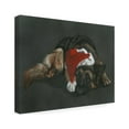 thumbnail image 2 of Barbara Keith 'Weihnachts Hound' Canvas Art, 2 of 3