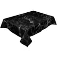 thumbnail image 3 of Black Marble Granite Table Cloth Waterproof Dining Tablecloth for Table Kitchen Decorative Coffee Cuisine Party Table Cover, 3 of 7