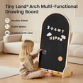 thumbnail image 2 of Tiny Land Kids Easel, Double-Sided Magnetic Wooden Drawing Board, Standing Art Board for Creative Play, 2 of 9