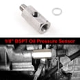 thumbnail image 3 of relayinert Auto Oil Pressure Sensor Adapter Portable Replacement BSPT Upgrading Universal Repairing Turbos Connector Accessories, 3 of 6