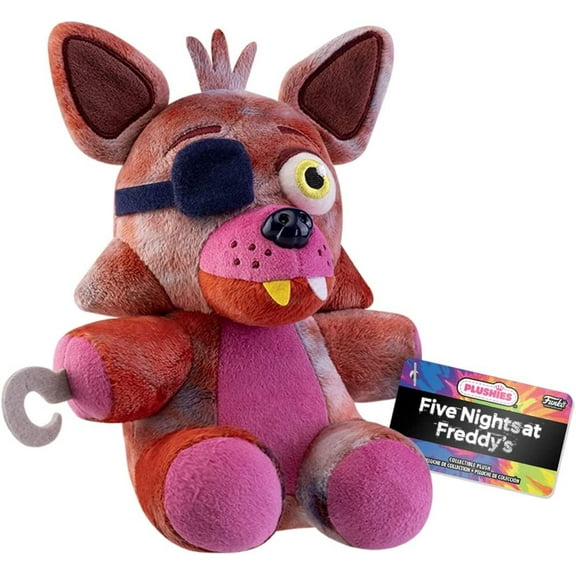Funko Five Nights at Freddy's Tie-Dye Foxy Plush (Eye Patch)