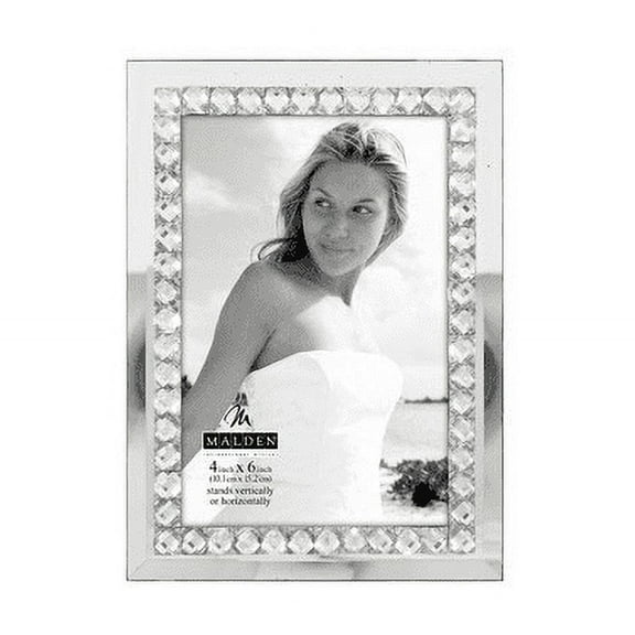 Malden Jeweled Mirror Picture Frame 5x7 inch
