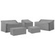 thumbnail image 1 of Juego de Fundas Impermeables para Muebles Crosley de 5 Piezas en Gris, 1 of 7